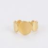 Cazador Open Geometric Round Circle Rings for Women Minimalism Stainless Steel Rings Gold Color Adjustable Wedding Jewelry Gift