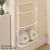 Wall Mounted Umbrella Holder Metal Mesh Storage Rack with Drip Tray & Installation Kit for Home Entryway
