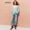 MO&Co. Women's V-Neck Gradient Knit Top