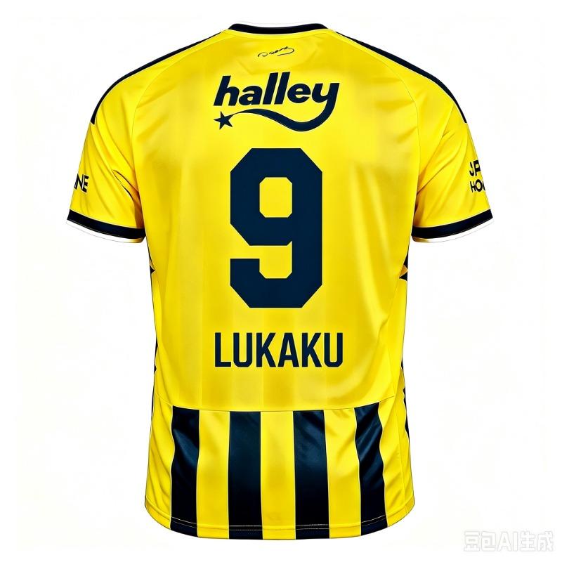 2026/27 Sezonu Fenerbahçe Oyuncu 3D Baskılı Unisex Futbol Forması, File Nefes Alabilen Tişört, Yaz Spor Hızlı Kuruyan Forma