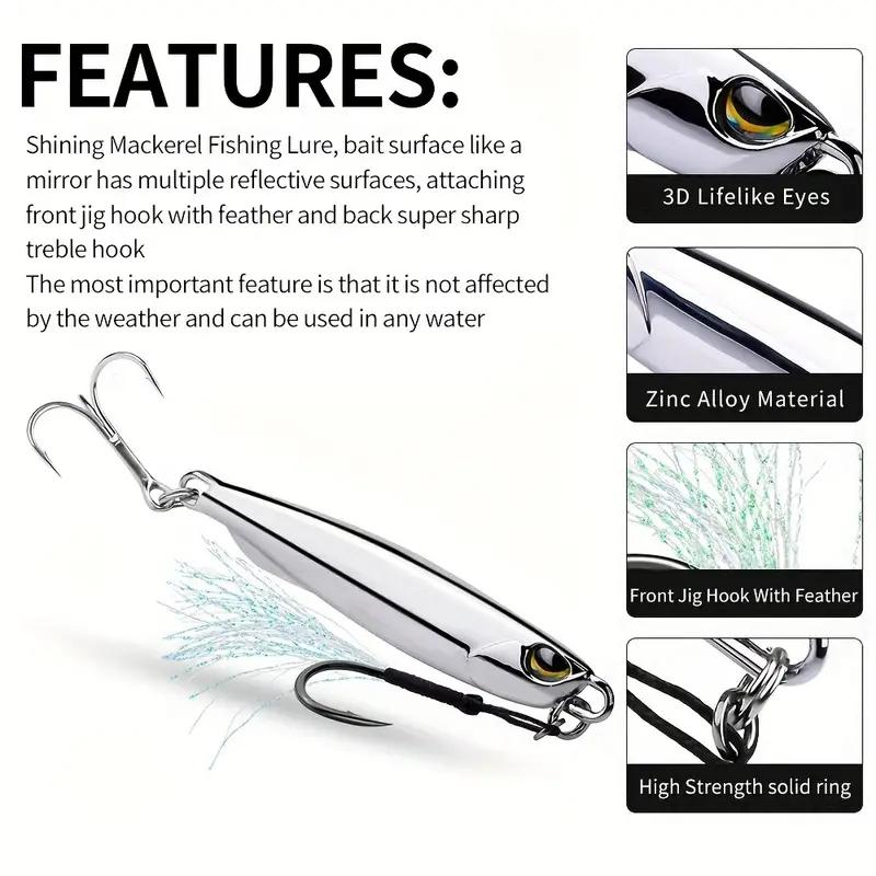 1Pc Metal Jig Fishing Lure DUO Trolling Hard Bait Cast Swimbait Hook Bass Fishing Bait Tackle Trout Jigging Lures Jigs Saltwater260319
