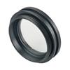 Aluminum 1X Barlow Lens for SM Series Stereo Microscopes 100mm Working Distance 48mm Dia Stereo Microscopes Accessories