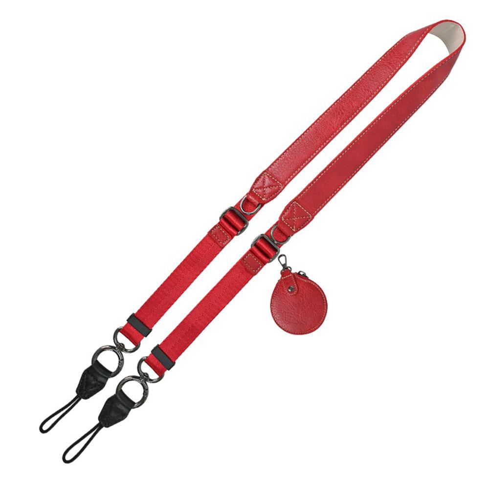 

Universal Camera Shoulder Strap Lanyard for Nikon Canon Panasonic Leica Sony Fujifilm Neck Strap With Small Bag