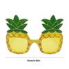 Delicate Pineapple Glasses With Soft Plastic Frame Comfort For Costume Parties Character Cosplay And Carnivals