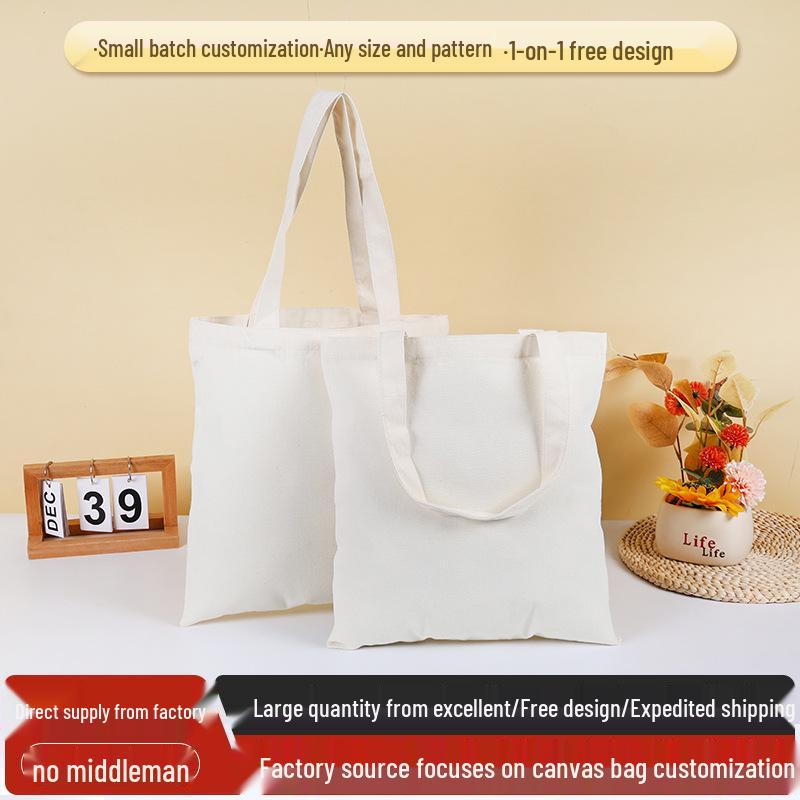 Customized Cotton Canvas Tote Bag for Promotions & Gifts