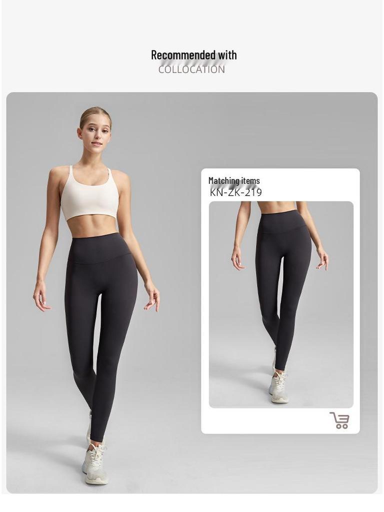 Women's Cross-Back Sports Bra: Sexy, Stylish Design for Pilates, Fitness, and Yoga, with Fixed Cups and Thin Straps for Outdoor Wear.