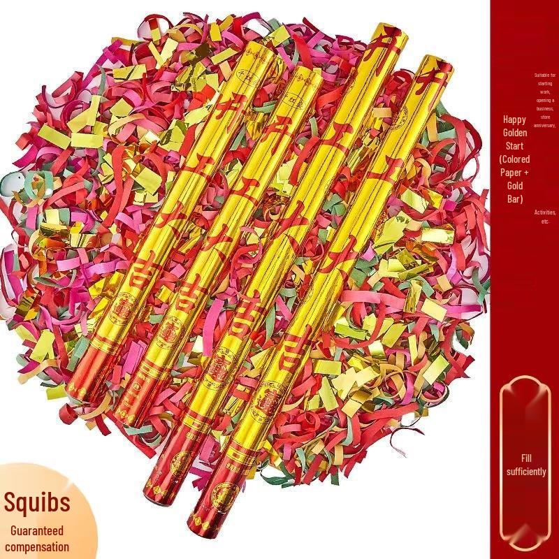 JINGRUIXIANG Handheld Celebration Confetti Cannon