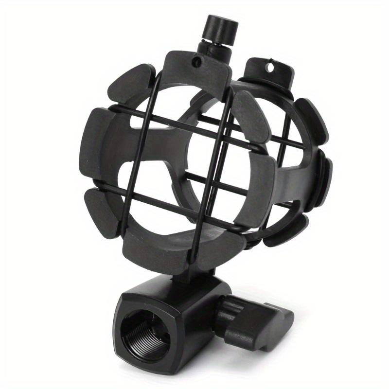 1pcs Microphone Stands Stabilized Shock MountsRadio Piggyback Microphone StandsHot ShoeDouble Cold Shoe Mounts