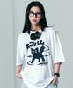 NP STUDIO Neko Palm Logo Oversized T-Shirt White