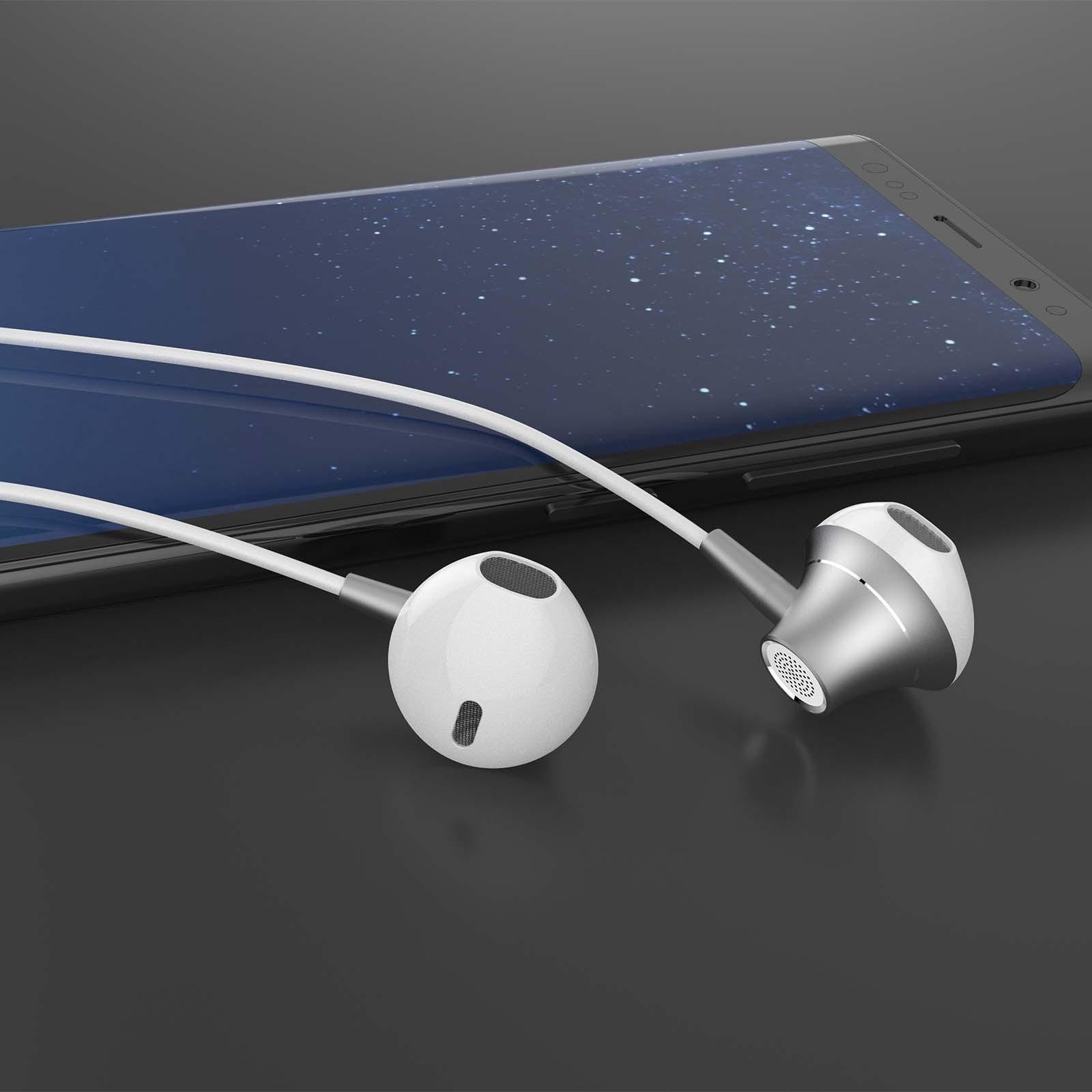 

Наушники Наушники Гарнитура Наушники-вкладыши Бас Стерео Hi-Fi С МИКРОФОНОМ Проводные