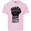 Hope for Equality Black Lives Matter LGBT Unisexs Light Cotton TShirt