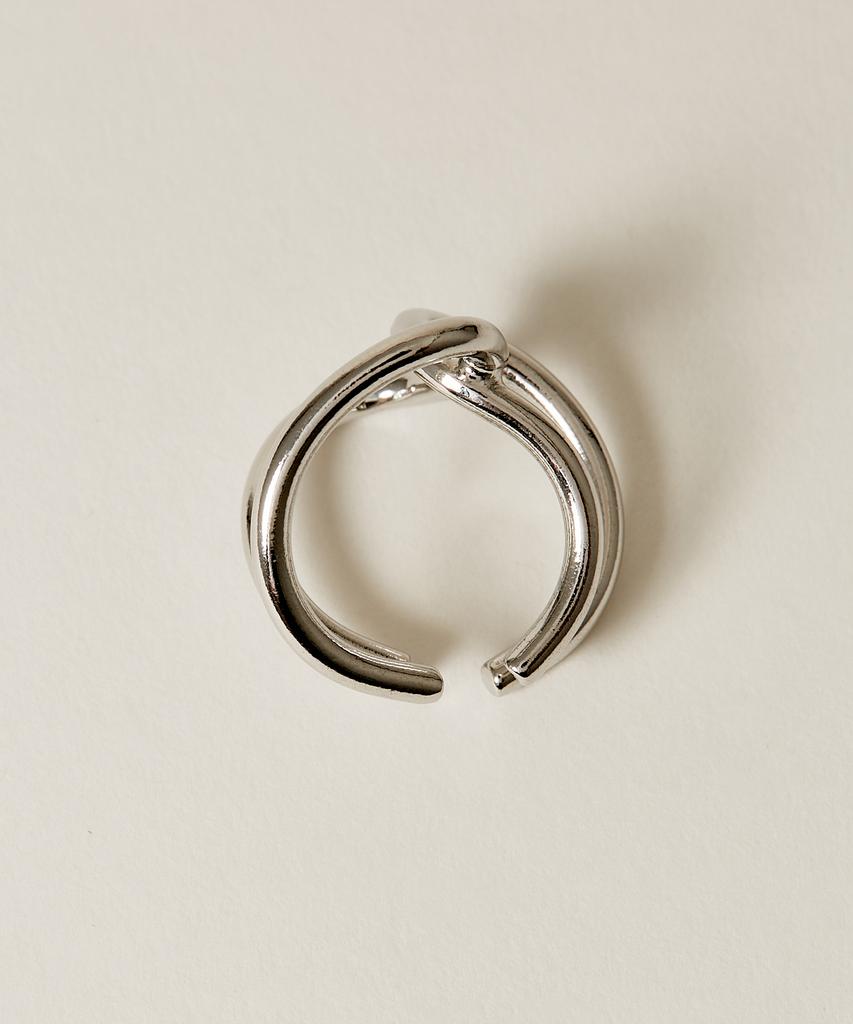 Novice Tokyo Big Cross Ring / Silver