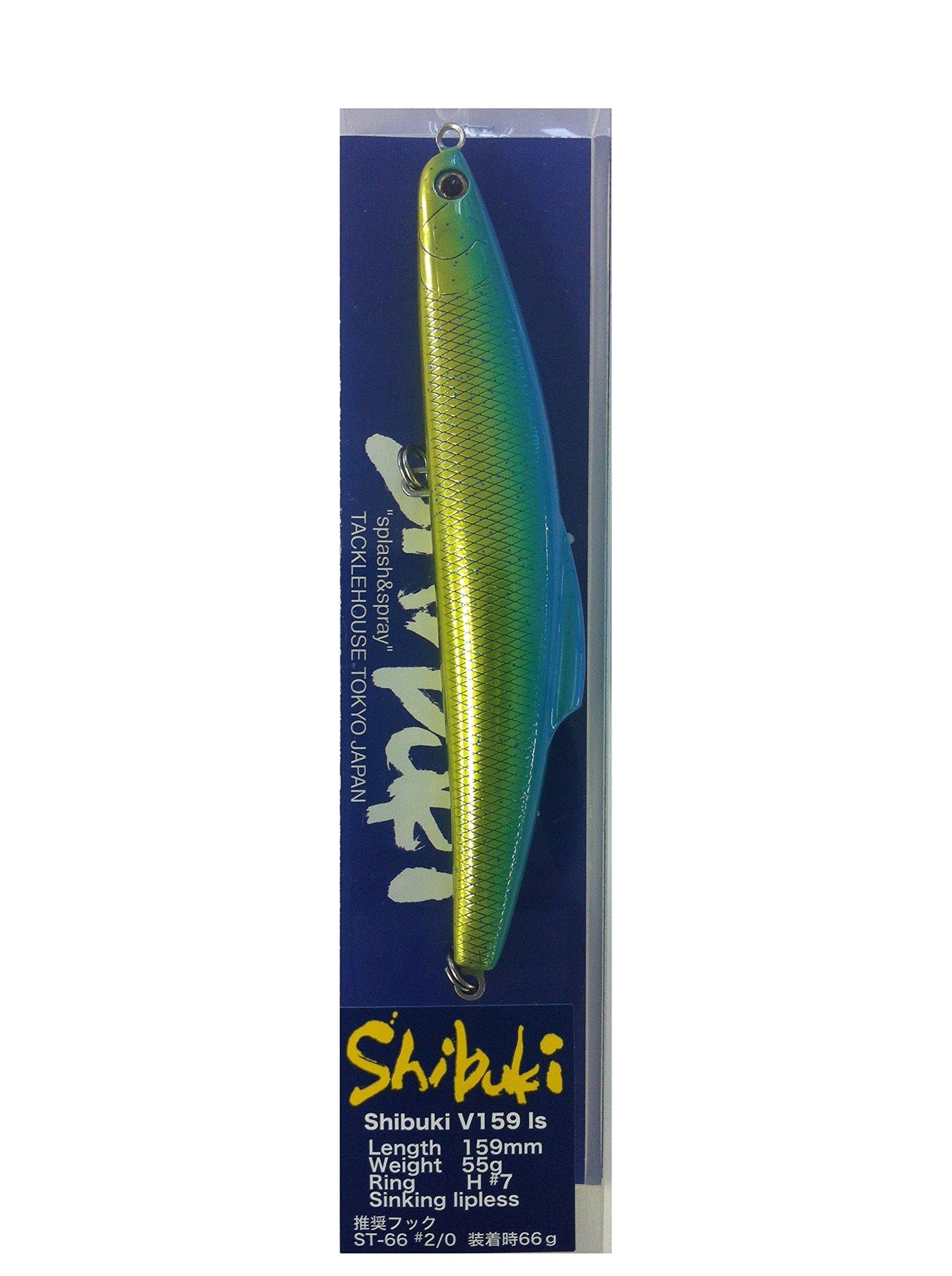 

TackleHouse Minnow Shibuki ls Lipless 159mm 55g Dolphin MHG V159ls Lure #12