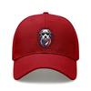 [Patriotic Baseball Cap] 2026  Unisex Dog With USA Flag Print Polyester Adjustable Breathable Sun Protection Casual Outdoor Sports Baseball Hat