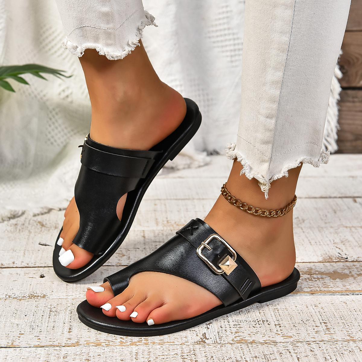 

New Women Slippers Outside Casual Beach Slippers Women Flat Flip Flop Walking Sandals Lightweight Shoes Ladies Slides Women 36