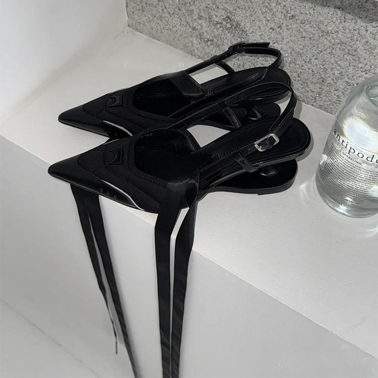 Heels Female Pointed Toe Slingbacks Ladies Pumps Shoes New In 2025 Designer Footwear Women High Heels Shoes