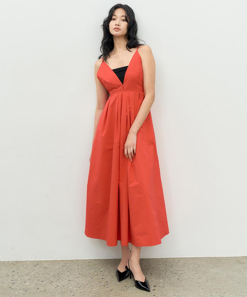 MAKE A TOAST Summer Holiday Maxi Dress Red Mbesop002Rd