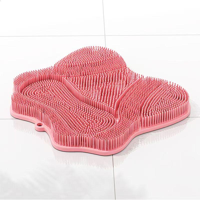 Silicone Cat Toys Cat Massage Brush Kill Time Toy Grooming Brush Multifunctional Wall Sticker Massage Brush Toys Cat Accessories