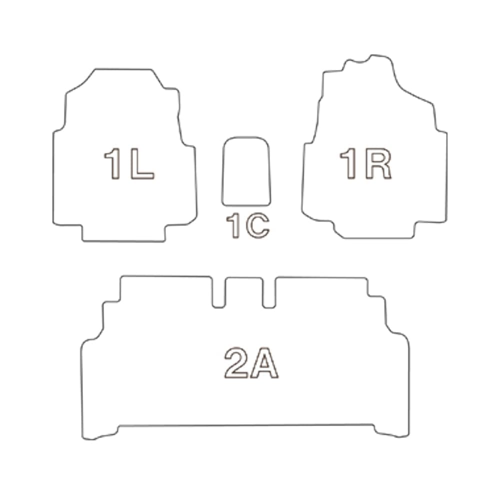 Clazzio Floor Mat 3D Type Set for 1 Spacia Spacia Custom Spacia Gear NEW Rubber Type Black / / H29(2017)/12~ ES-6300 [5EESB6300K]