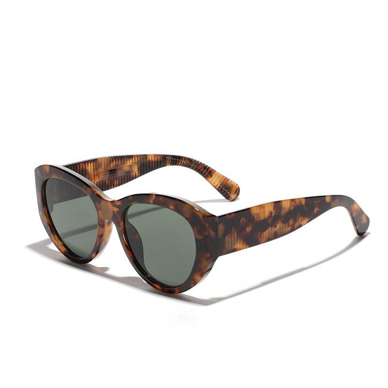 Retro Large Frame Cat'S Eye Square Sunglasses Men'S Sunglasses Women'S Personalized Street Shot Glasses