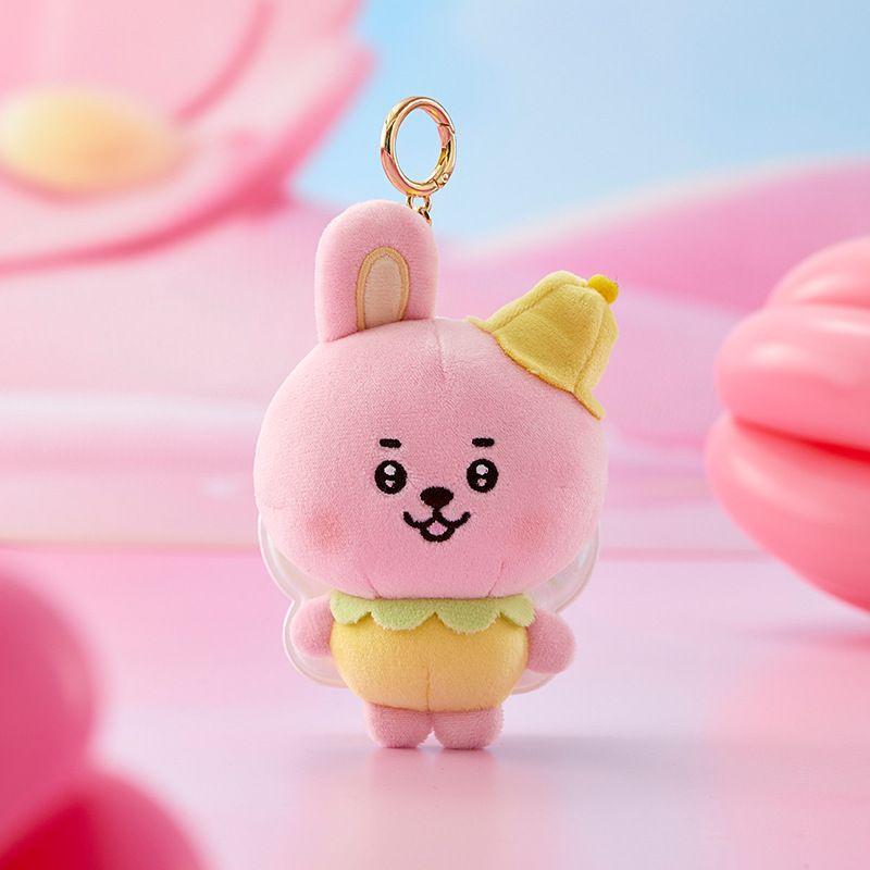 Cute Kpop Spring Fantasy Series Plush Toy Kawaii Cartoon Backpack Ornament Doll Keychain Pendant Companion Toys Gift