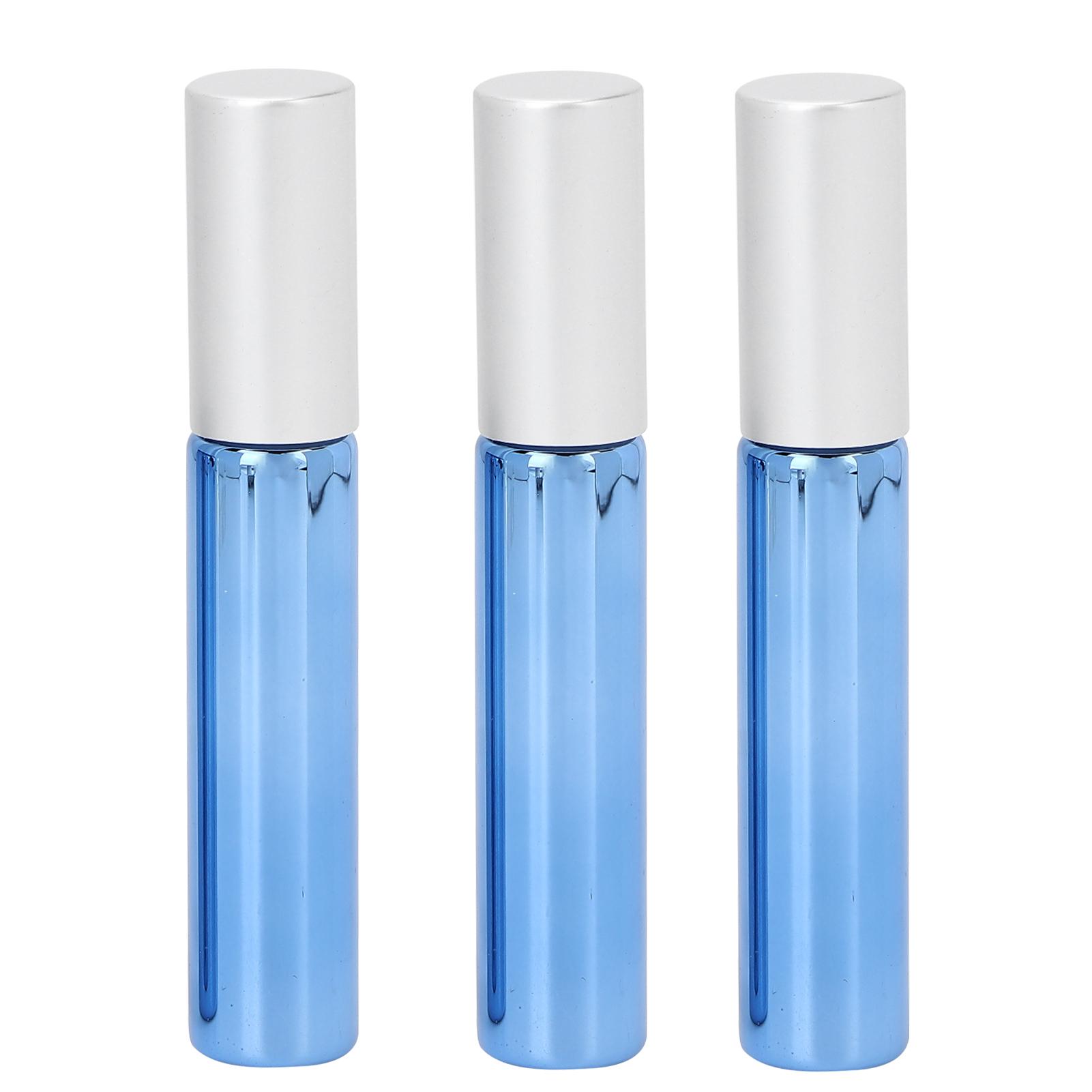 

3pcs Perfume Roller Bottle Oil Atomizer Spray Bottle Perfume Dispenser Container 10MLRoyal Blue