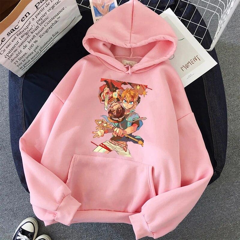 

2023 Jibaku Shounen Hanako Kun Harajuku WoUnisex Толстовка Модные флисовые толстовки Повседневная одежда Уличная свободная женская толстовка