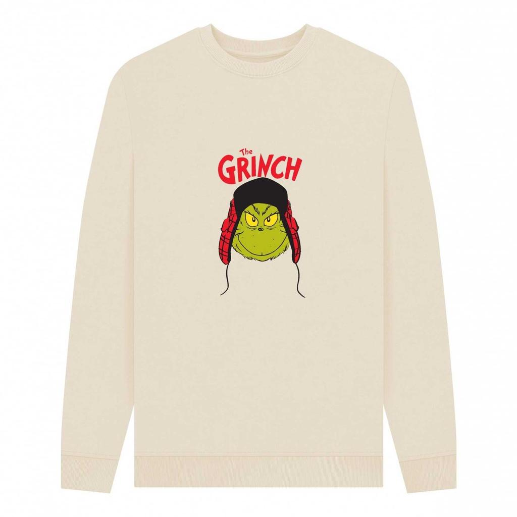 The Grinch Unisex Adult Winter Hat Sweatshirt