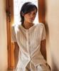 Folnua Forma Round Neck Cardigan (Ivory)