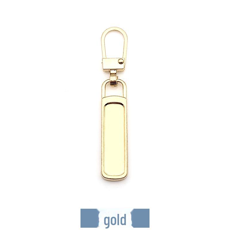 Tool-Free Metal Zipper Puller for Detachable Repair & Small Hole Zippers