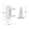 1pc Safety Door Lever Lock Protective One Hand Operation Prevent Opening Easy Install Childproof Kitchen Window Self Adhesive