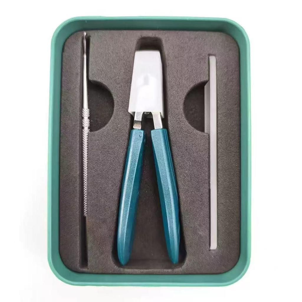 Anti-Splash Slanted Edge Nail Clipper with Pointed Tip for Ingrown Nails - Large Size Household Trimmer