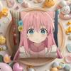 Anime B-Bocchi the Rock Cushion Cover Home & Car Multi-Scene Pillow Cover - Reversible, Soft & Durable for Daily Use