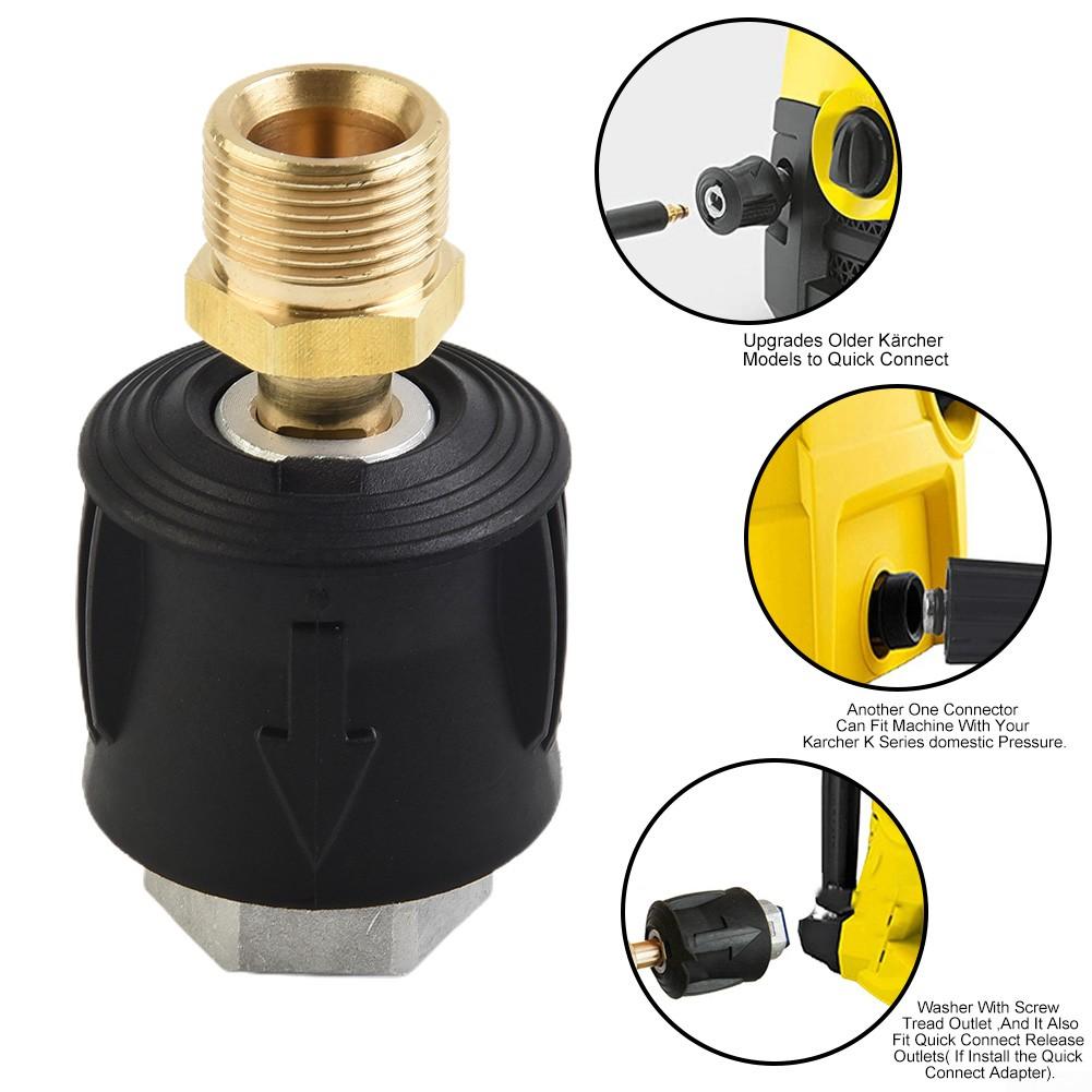 Outlet M22 Hose Connector Solid Brass Faucet Conversion