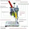 Precision Micro Drill for Phone & Watch Repair - Desktop Electric Bench Drill & Grinding Tool