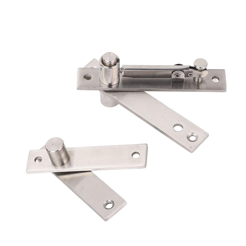 Pivot Hinge 360 Degree Rotation 300LBS Load Bearing Stainless Steel Concealed Door Hinge for Wooden