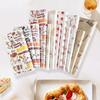 50Pcs Oil-Proof Wax Paper Baking Food Wrappers For Burgers French Fries Sandwich & Bread Kitchen Food Baking Tools Mat