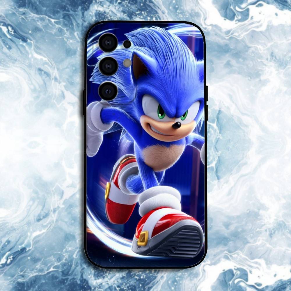 S-Sonic The H-Hedgehog Phone Case For Samsung S25,S24,S21,S22,S23,S30,Ultra,S20,Plus,Fe,Lite Black Shell