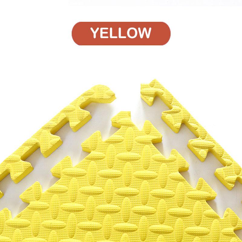 

2,5 см 12 шт. EVA пена блокирующие плитки защитное напольное покрытие водонепроницаемый противоскользящий коврик для сращивания тренажерный зал тренировка йога фитнес коврик 2cm