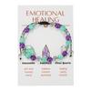 Natural Stone Woven Hand Rope Combination, Colorful Versatile Adjustable Handmade Crystal Beaded Bracelet