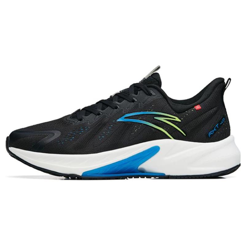 Anta Rocket 4.0 Shock Absorbers Slip Resistant, Abrasion Resistant, Breathable Low Top Running Shoes Men's Black Sneakers 112245530-8