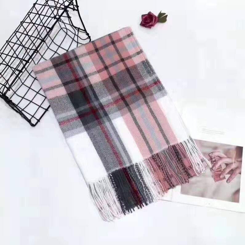 Womens Fall Winter Scarf Fashion Tassel Soft Warm Blanket Scarves Thick Soft Womens Shawl Wraps