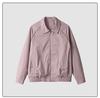 Spring New Old Money Style Solid Color Line Deconstruction Splicing Lapel Casual Double Zipper Executive Jacket Top