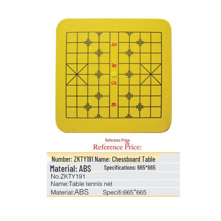 Sports & Fitness Chess Table: Indoor/Outdoor, Plastic & Stainless Steel Chessboard