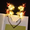 Reindeer Headbands Christmas Hairbands Cosplay Hair Hoop Headbands Festival Party Hair Accessory for Girls