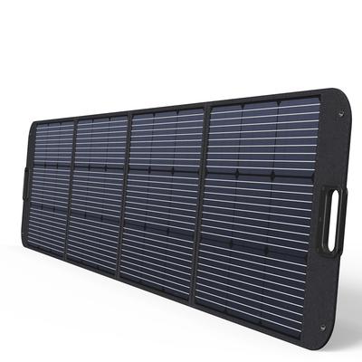 Solar Charger 200W Portable Solar Panel Black