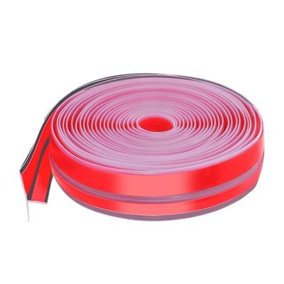 T Shaped Seal Strip Transparent Silicone Windproof Waterproof Double Sided Adhesive 6m Door Seal