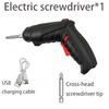 NEW 3.6V Electric Drill Cordless Power Tools Set Household Maintenance Repair Lithium Battery Mini Household Screwdriver