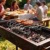 Barbecue Rack High-Temperature Resistant BBQ Grill Shelf For Outdoor Steak Chicken Grilling Strong Bearing Capacity Lightweight Practical Cooking Tool