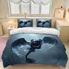 Dragon Cartoon Toothless Quilt Cover Duvet Breathable 2D Cute Printed Bedroom Comforter Warmth Polyester Bedding